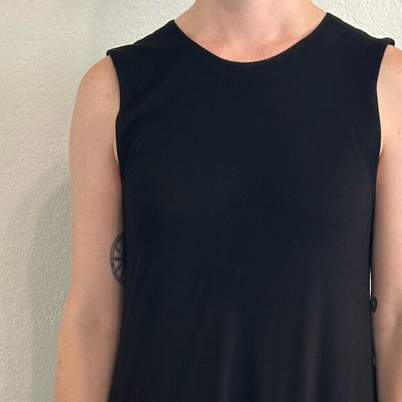 The Row Jersey Knit Maxi Dress Black Sleeveless size XS - Picture 5 of 11